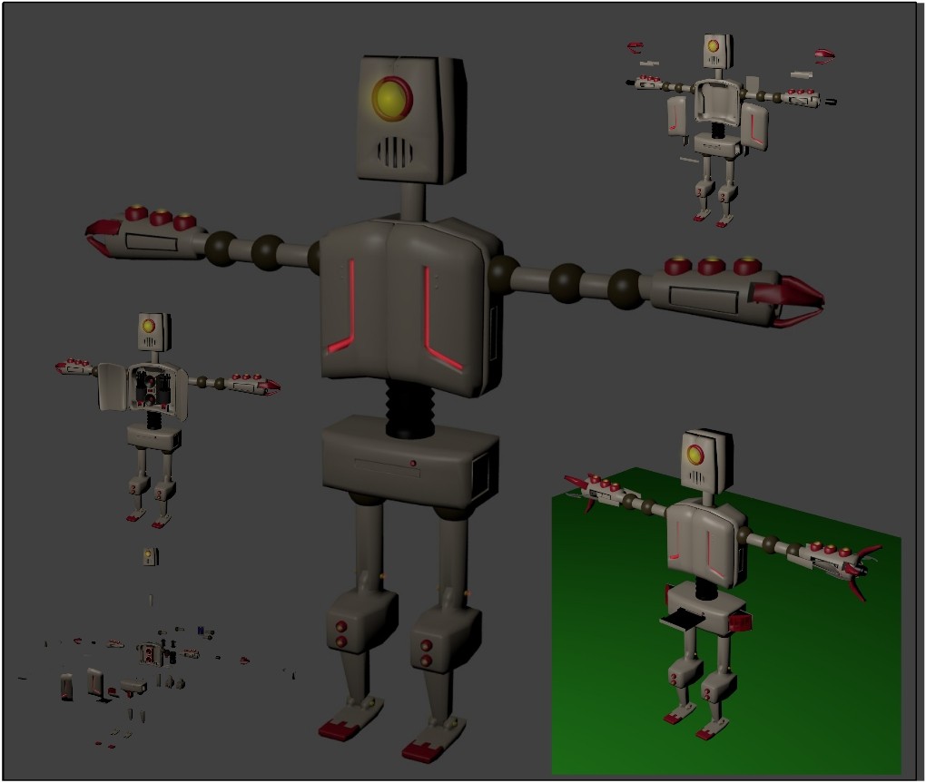 robot manga transformer preview image 1